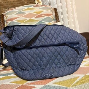 Vera Bradley Quilted Indigo Crossbody Bag